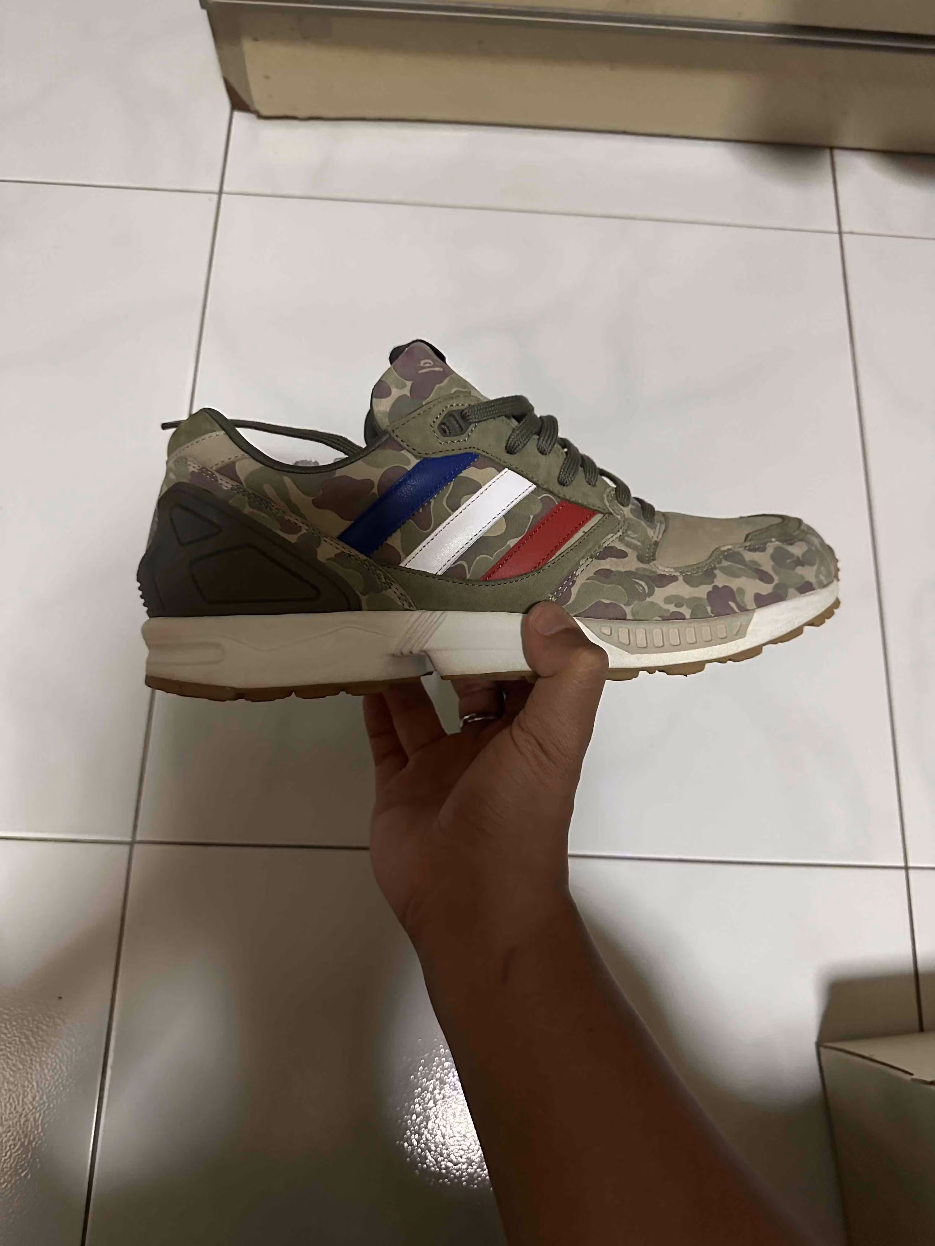 UNDEFEATED x A Bathing Ape x adidas ZX 5000 'Camo' Q34751 UNDEFEATED x A Bathing Ape x adidas ZX 5000 'Camo' Q34751